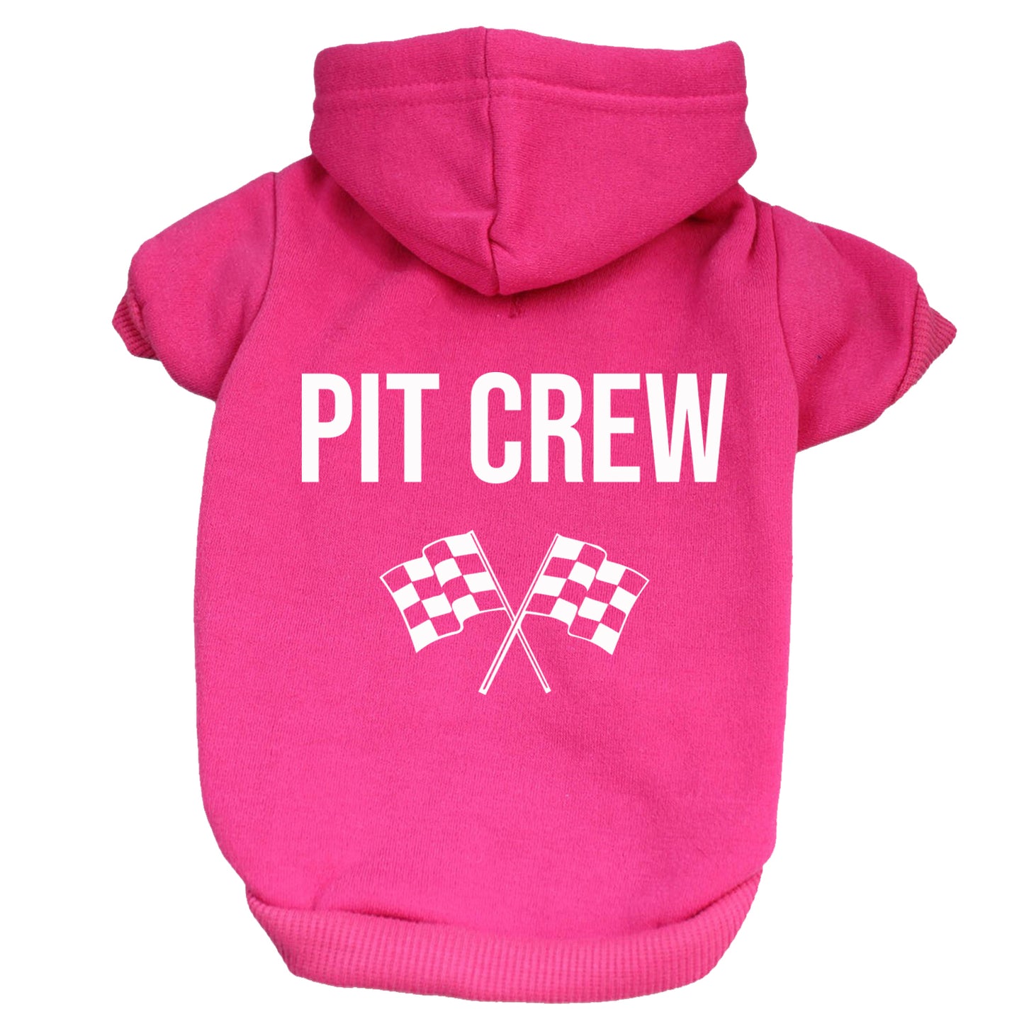 Pit Crew Dog Hoodie