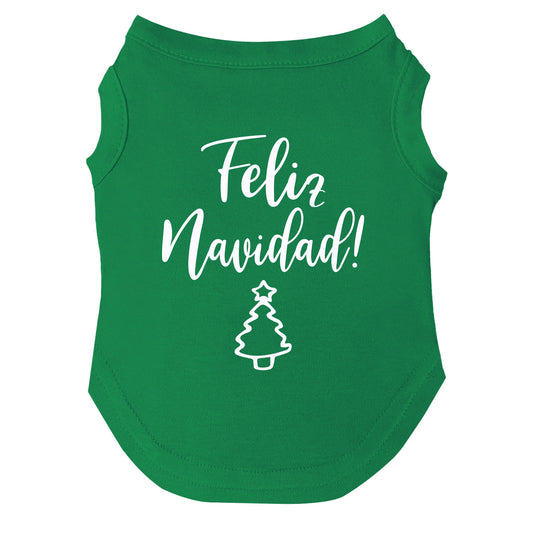 Feliz Navidad Dog Tee
