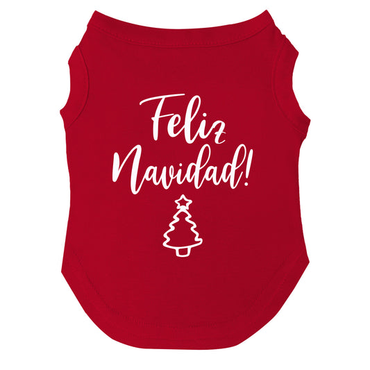 Feliz Navidad Dog Tee