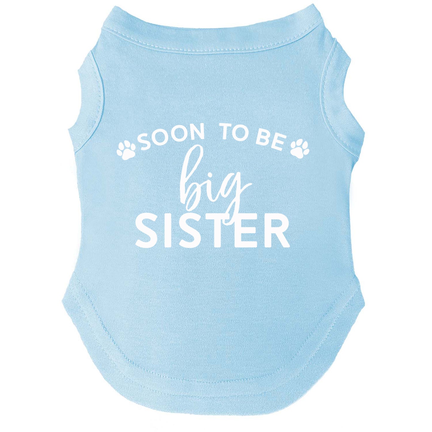 Soon To Be Big Sister Dog Tee