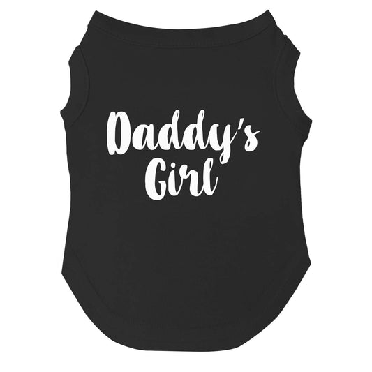 Daddy’s Girl Dog Tee | Soft Cotton Blend | Made in USA | Cute & Funny Pet Outfit