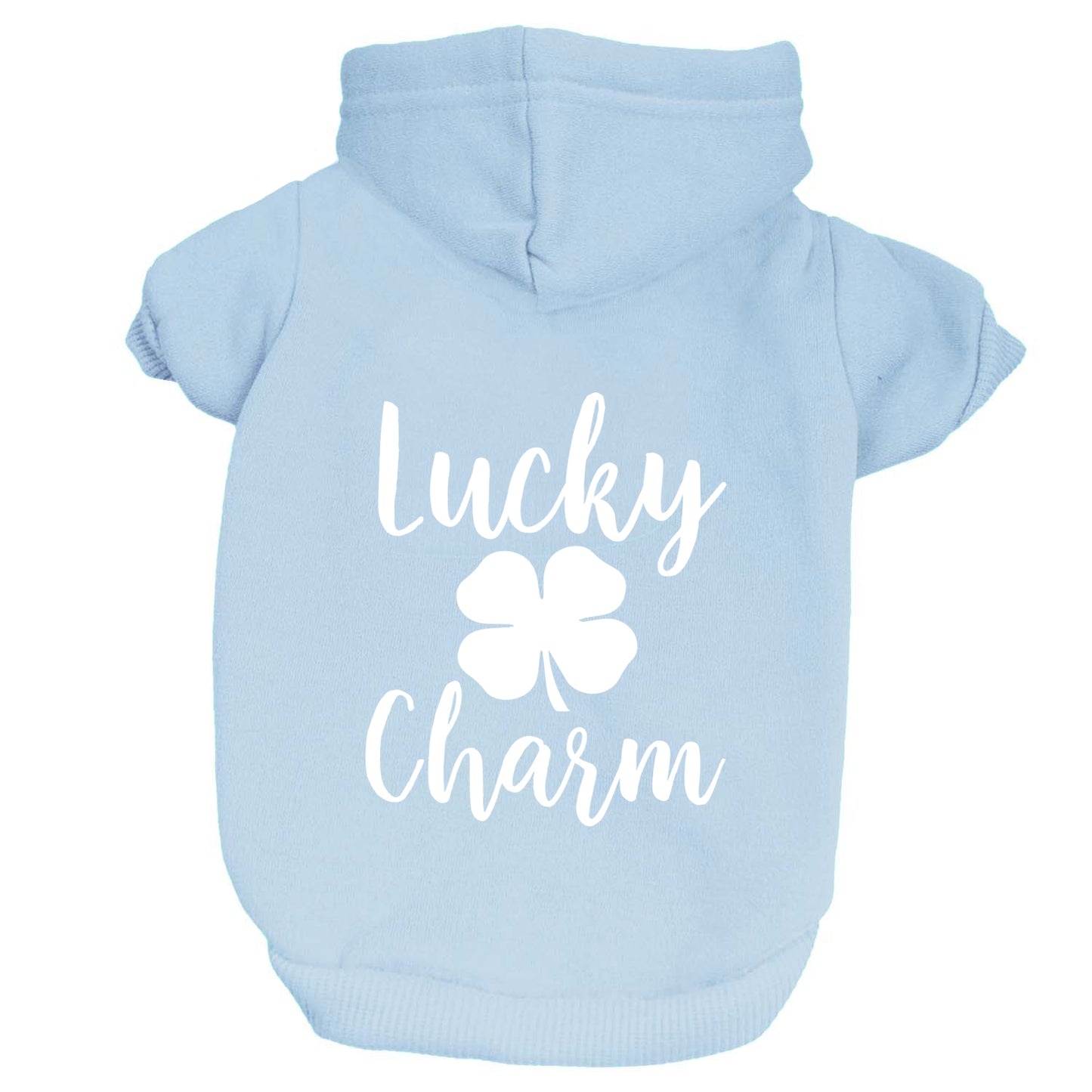 Lucky Charm (Four Leaf Clover) Dog Hoodie