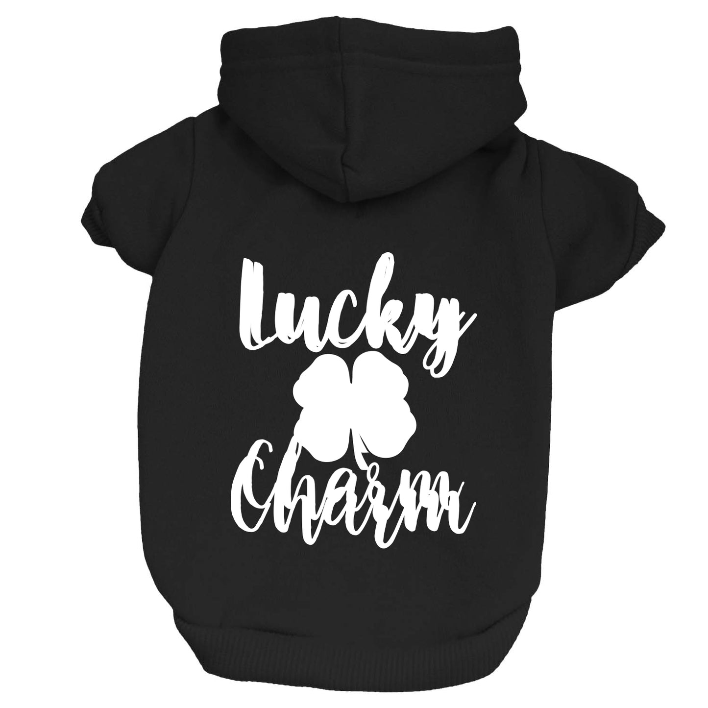 Lucky Charm (Four Leaf Clover) Dog Hoodie