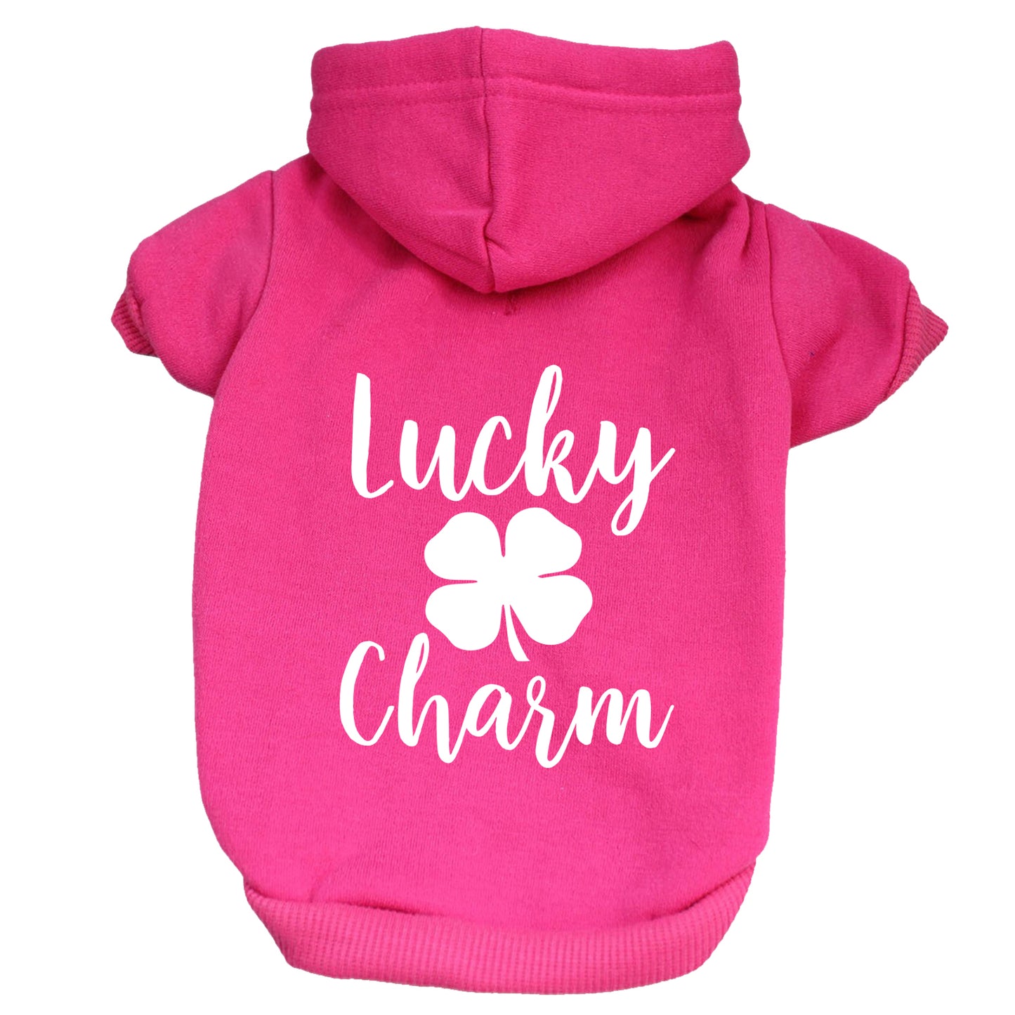 Lucky Charm (Four Leaf Clover) Dog Hoodie