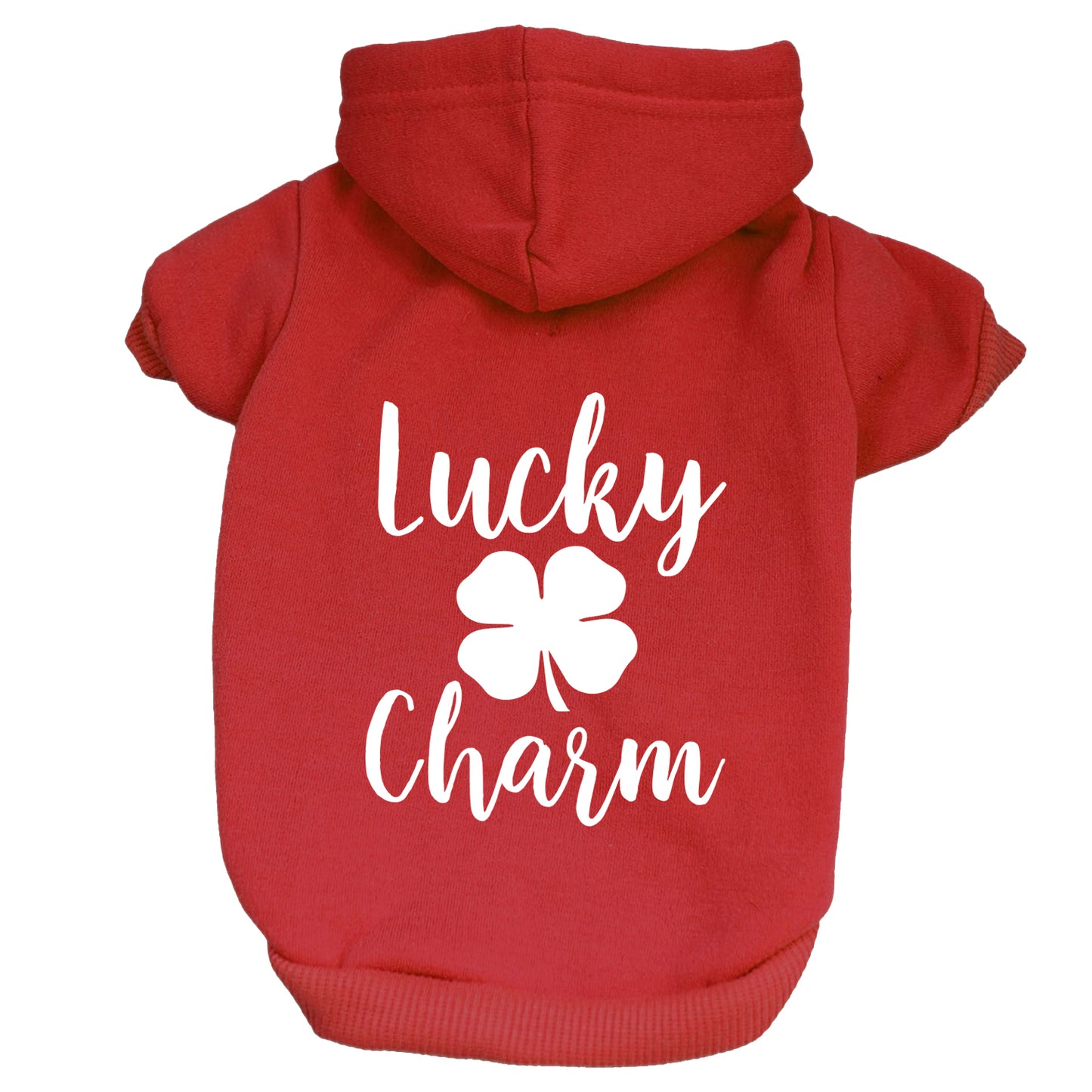 Lucky Charm (Four Leaf Clover) Dog Hoodie