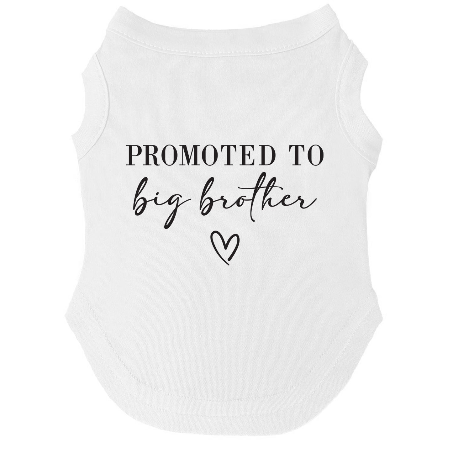 Promoted To Big Brother Dog Tee