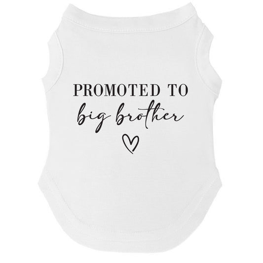 Promoted To Big Brother Dog Tee