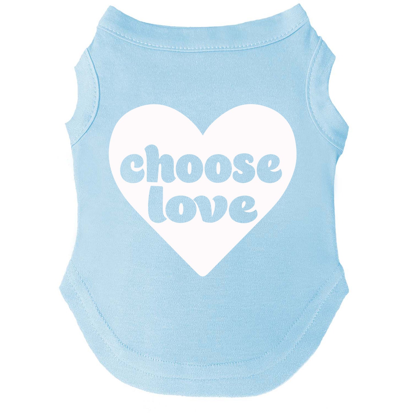Choose Love | Pride Dog Tee | LGBTQ+ Pet Apparel