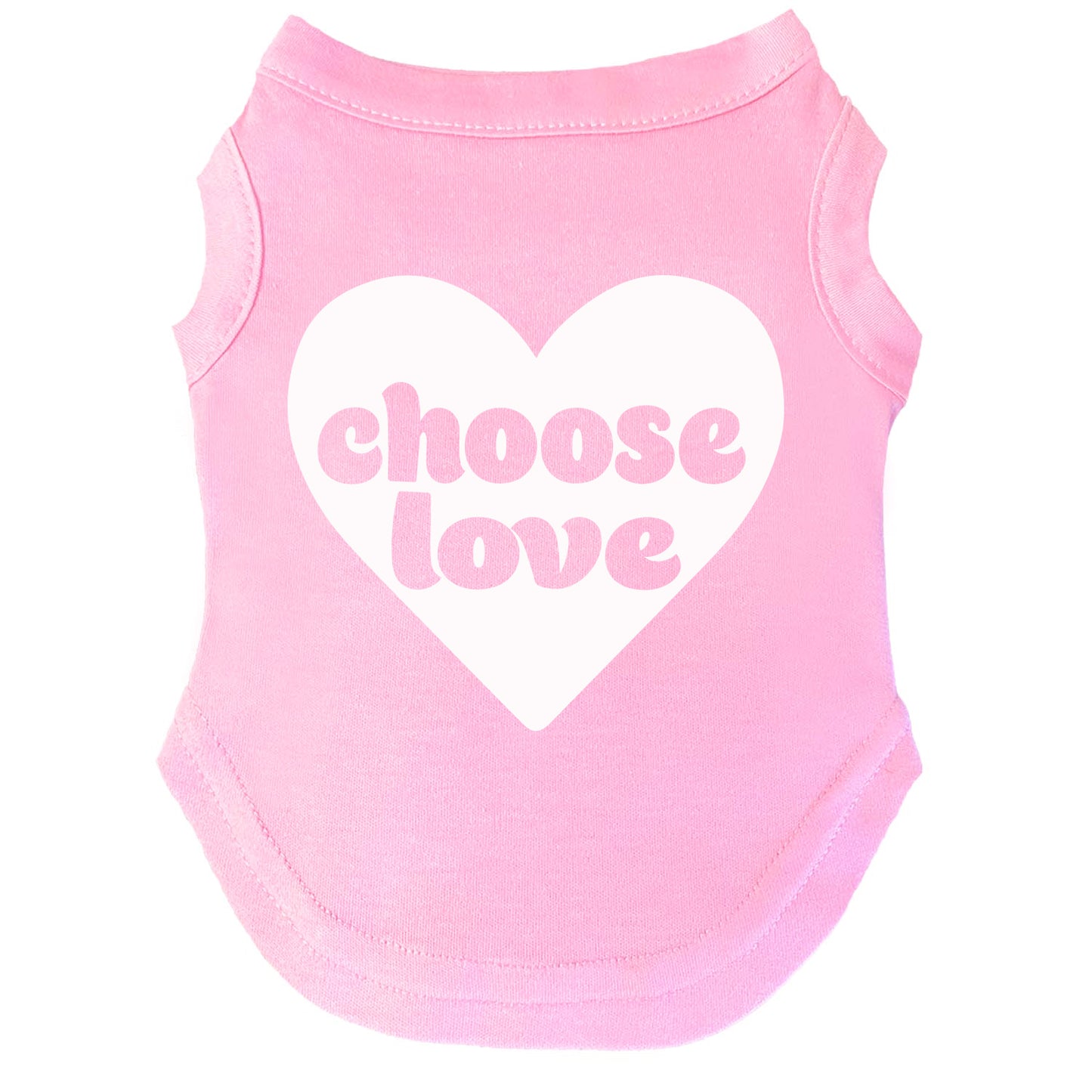 Choose Love | Pride Dog Tee | LGBTQ+ Pet Apparel