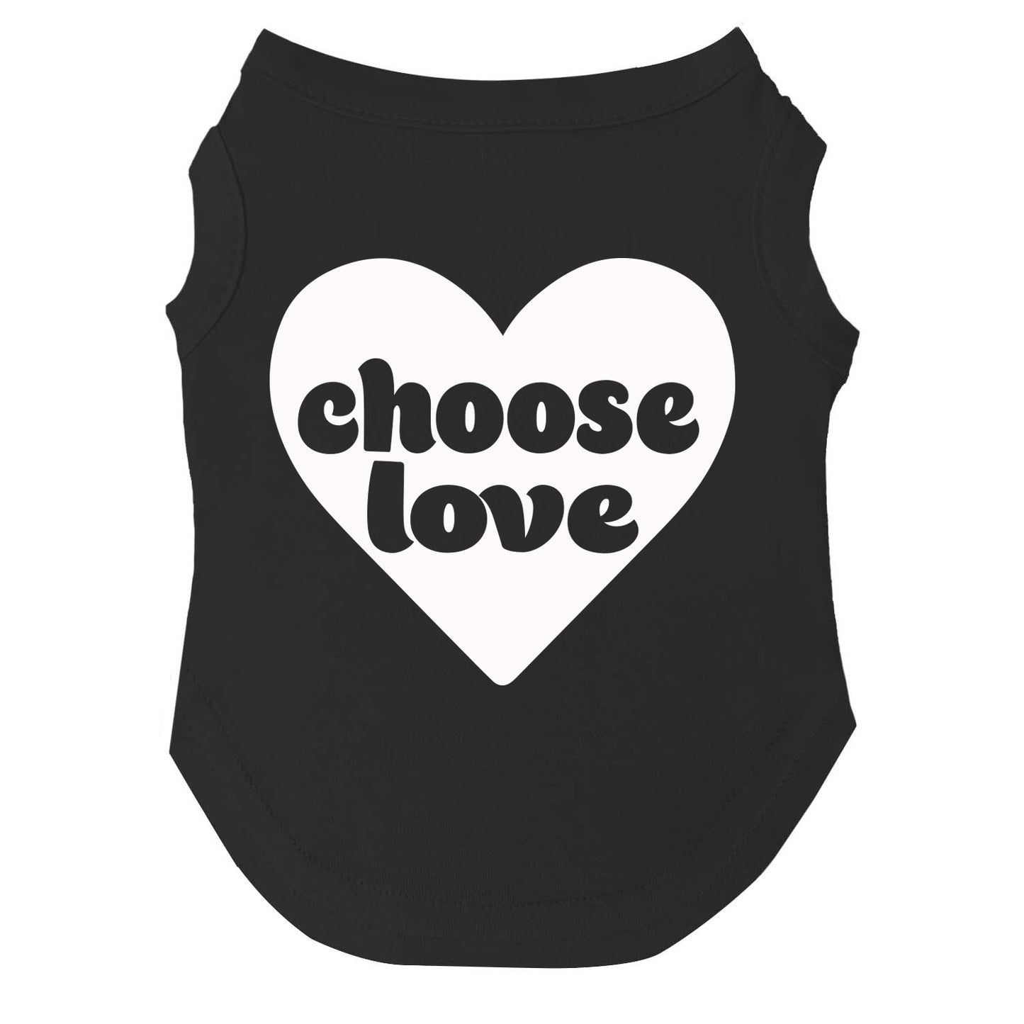 Choose Love | Pride Dog Tee | LGBTQ+ Pet Apparel