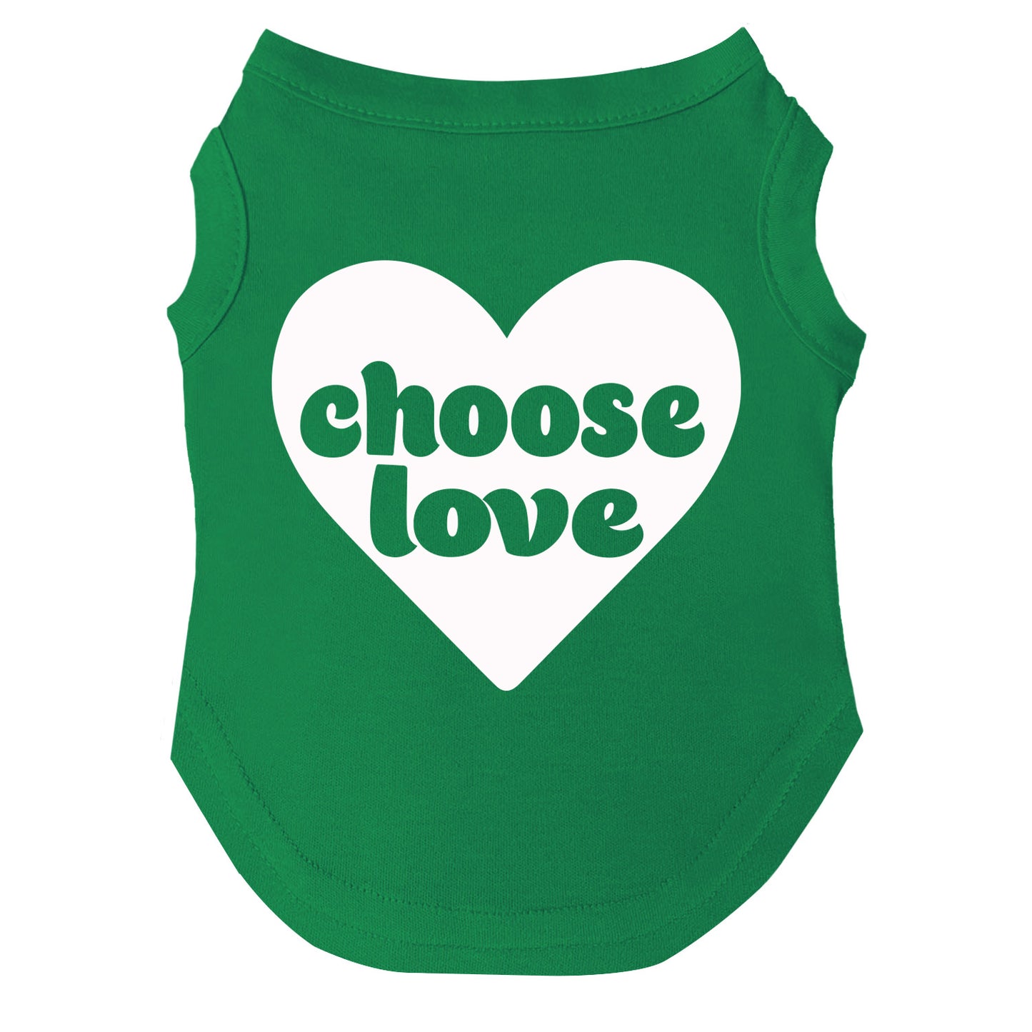 Choose Love | Pride Dog Tee | LGBTQ+ Pet Apparel