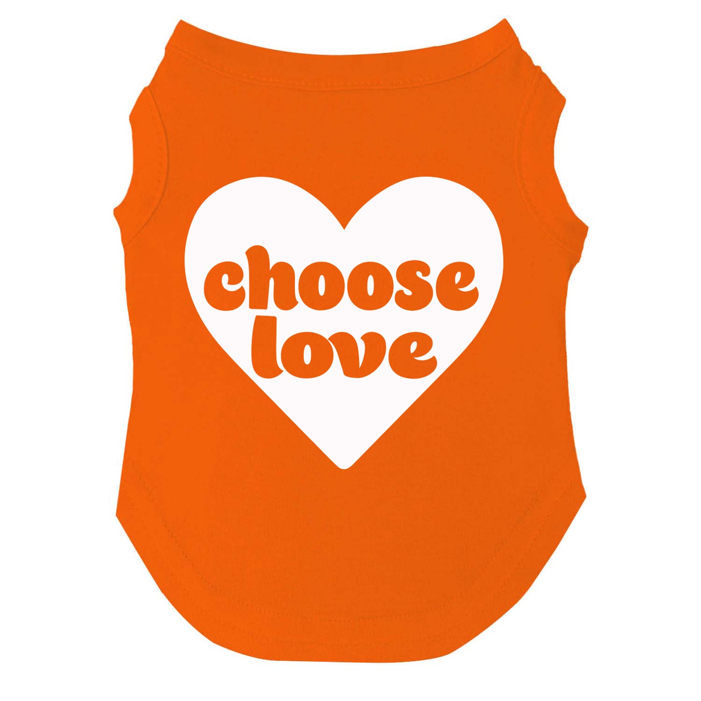 Choose Love | Pride Dog Tee | LGBTQ+ Pet Apparel