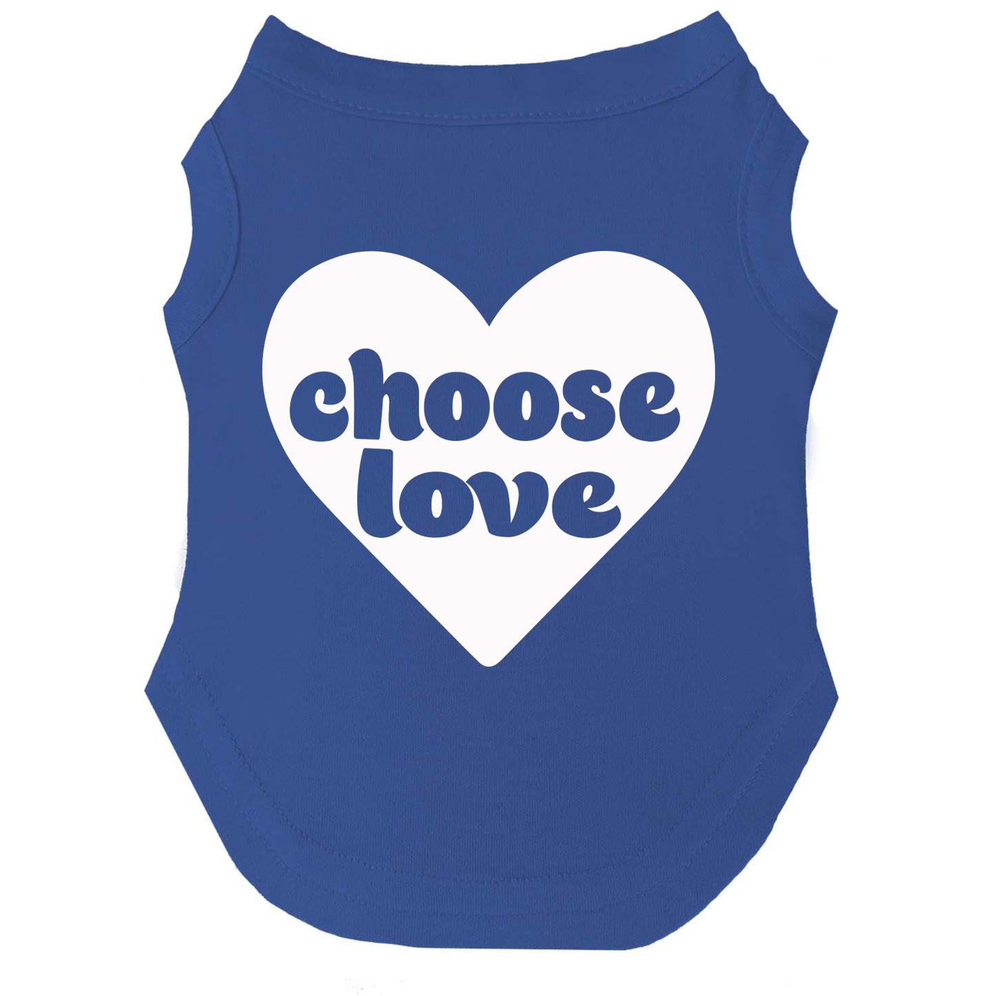 Choose Love | Pride Dog Tee | LGBTQ+ Pet Apparel