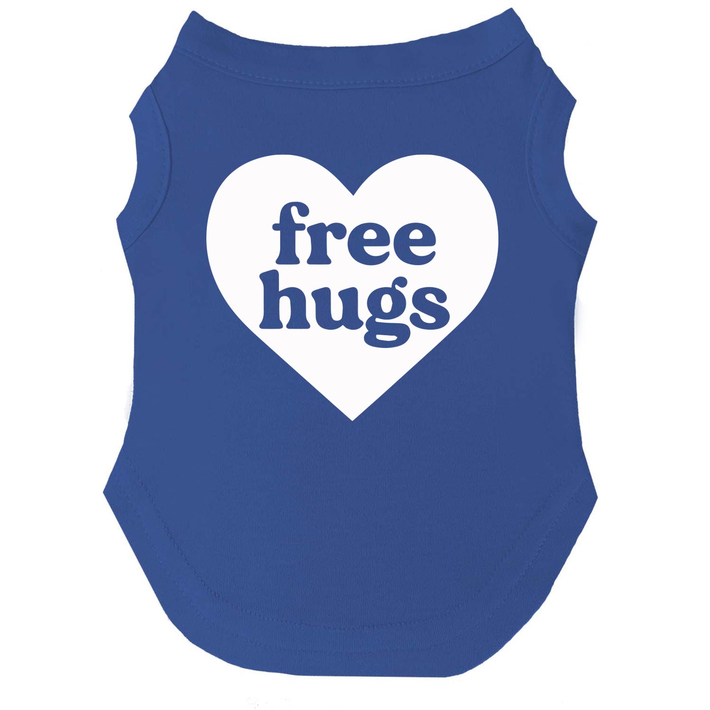 Free Hugs | Pride Dog Tee | LGBTQ+ Pet Apparel