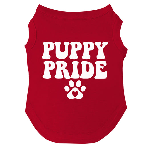 Puppy Pride | Pride Dog Tee | LGBTQ+ Pet Apparel