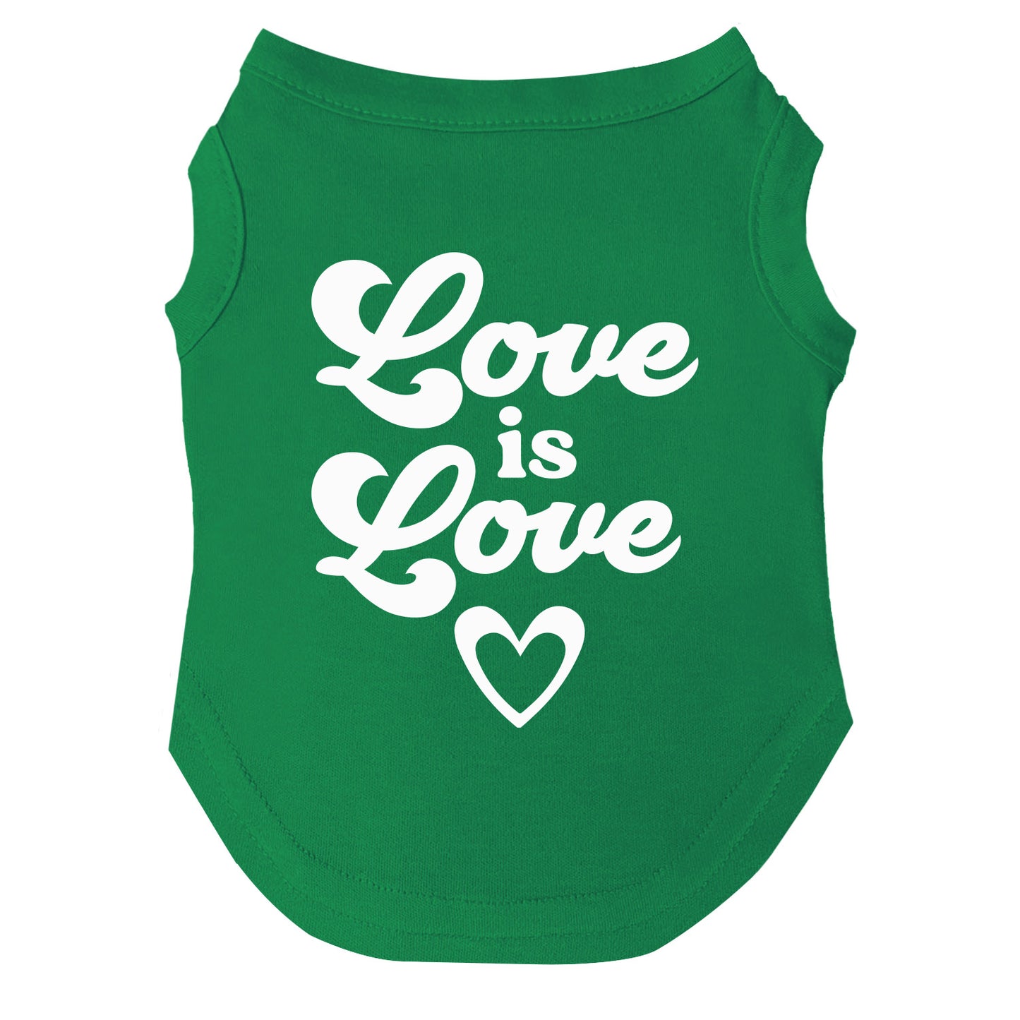 Love is Love | Pride Dog Tee | LGBTQ+ Pet Apparel