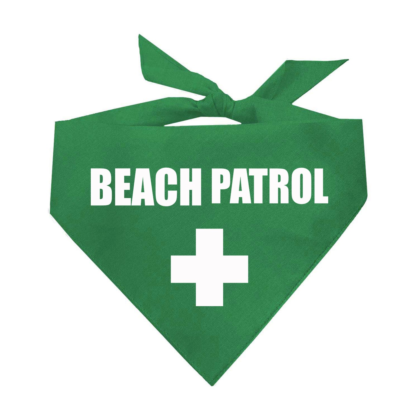 Beach Patrol Lifeguard Triangle Dog Bandana