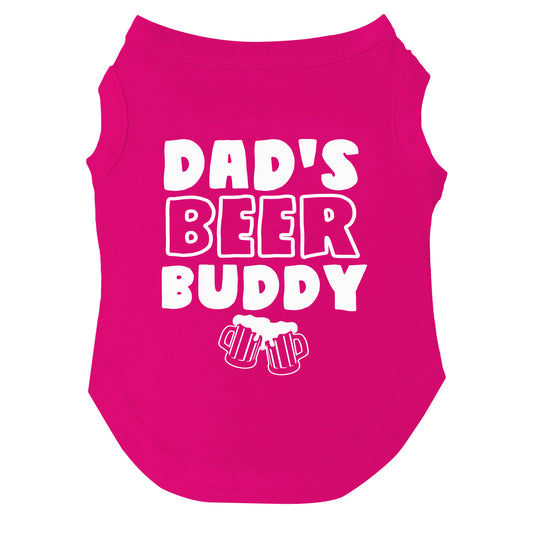 Dad's Beer Buddy Dog Tee