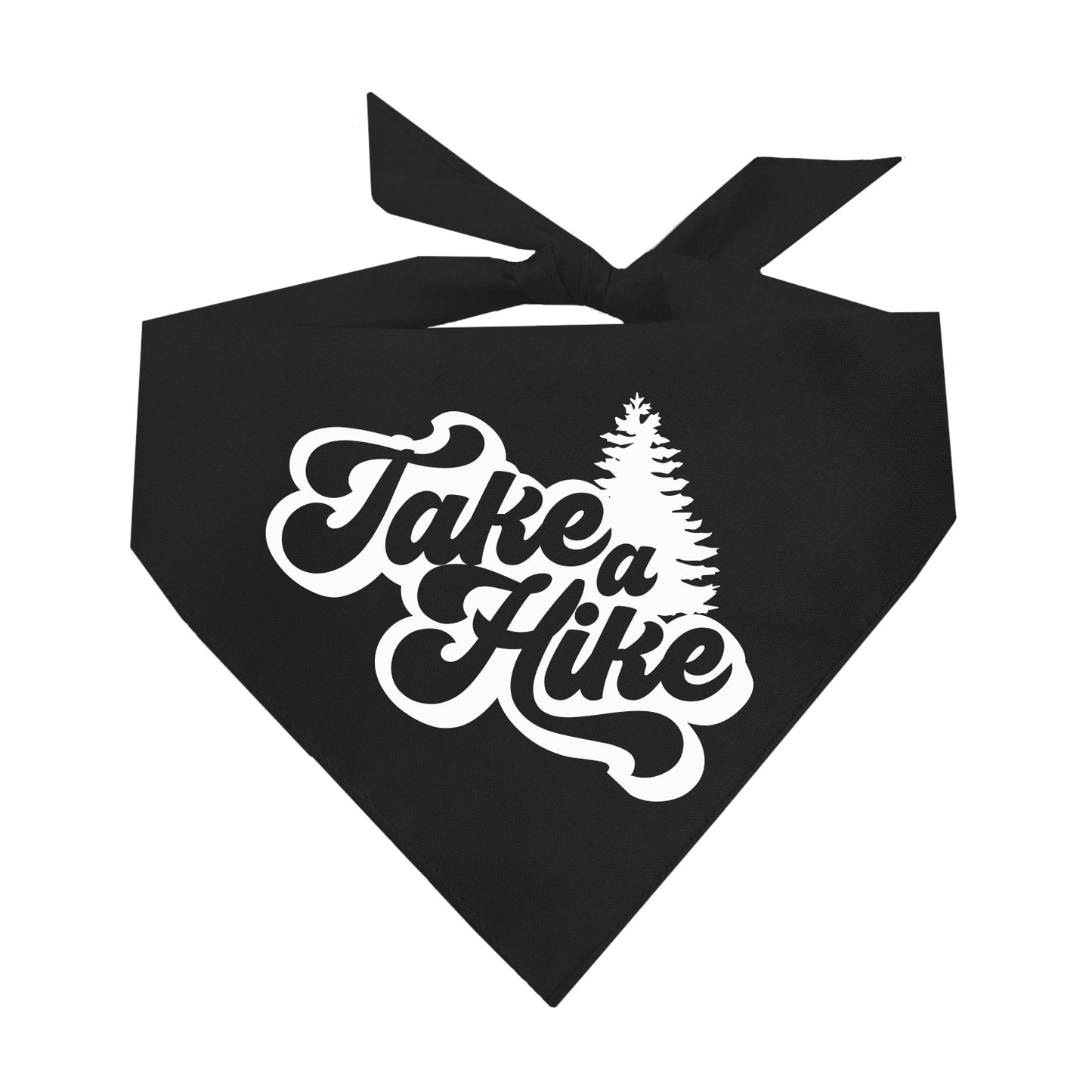 Take A Hike Triangle Dog Bandana (Assorted Colors)