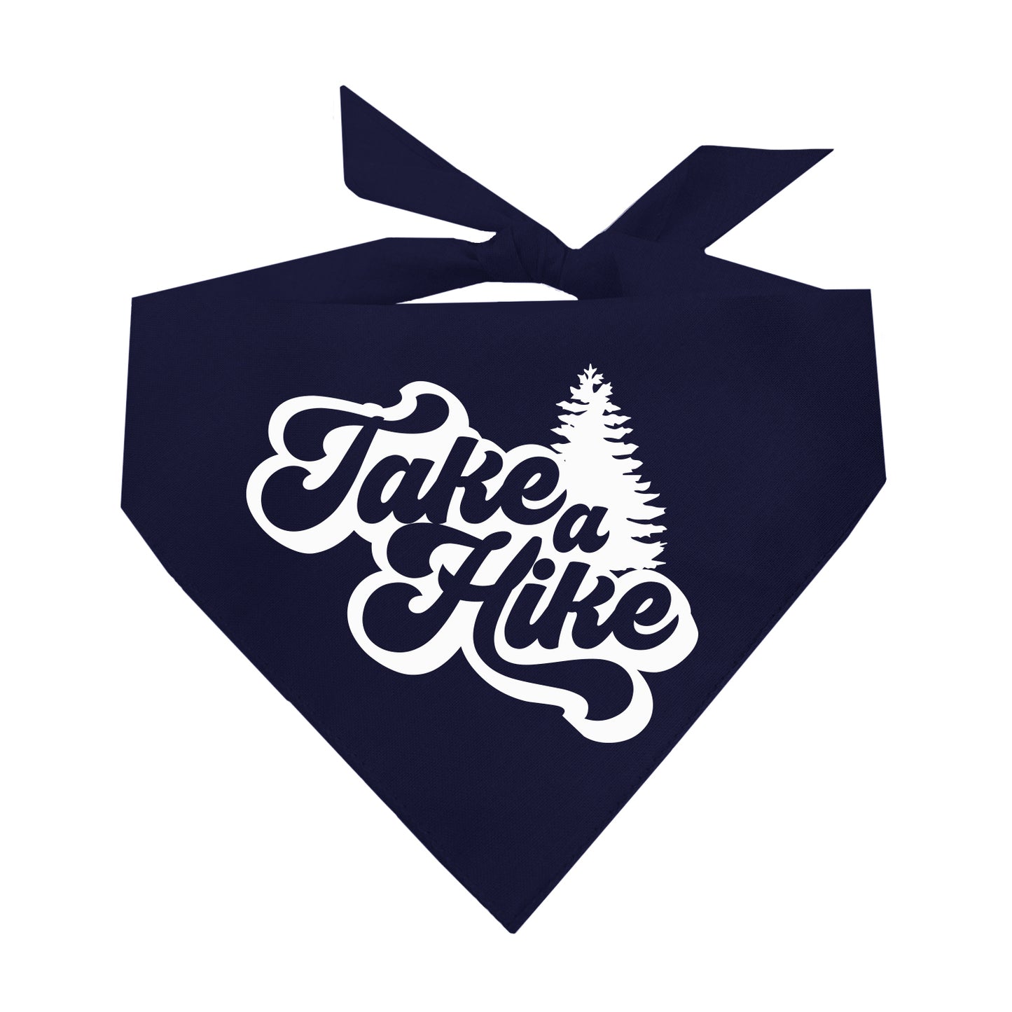 Take A Hike Triangle Dog Bandana (Assorted Colors)