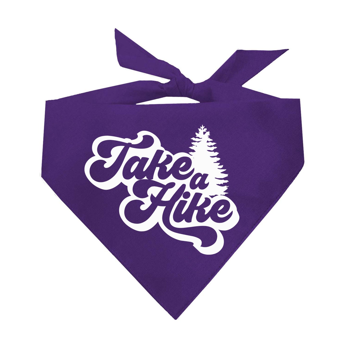 Take A Hike Triangle Dog Bandana (Assorted Colors)