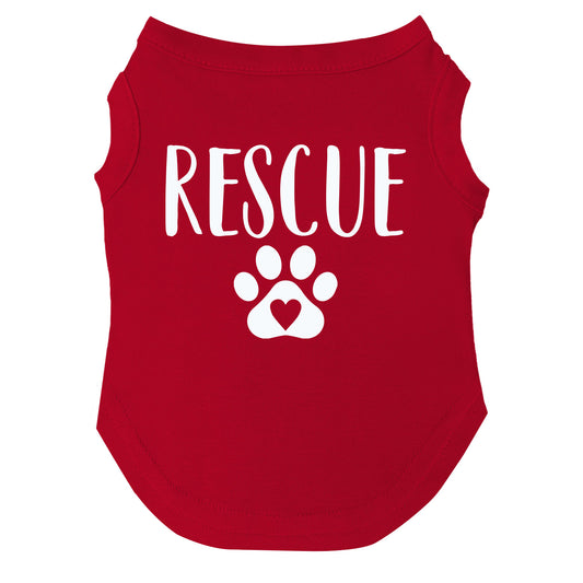 Rescue Dog Tee | Adoption Shirt for Dogs | Soft, Comfy & Washable 🐾