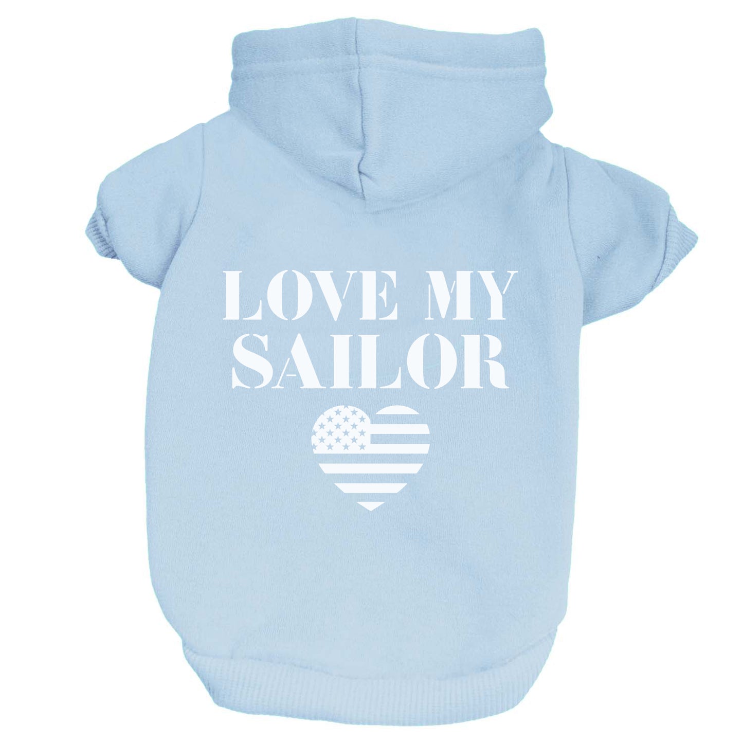 Love My Sailor Dog Hoodie