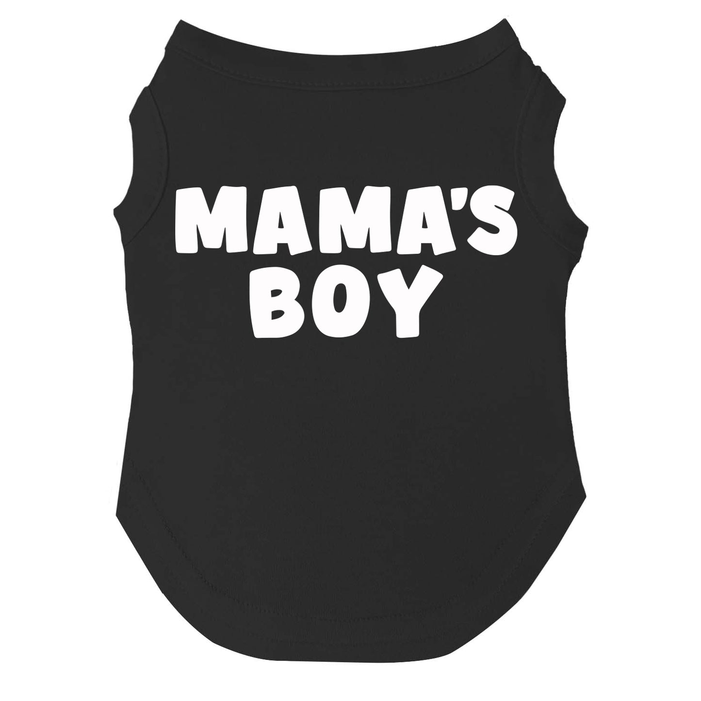 Mama’s Boy Dog Tee | Soft Cotton Blend | Made in USA | Cute & Funny Pet Outfit