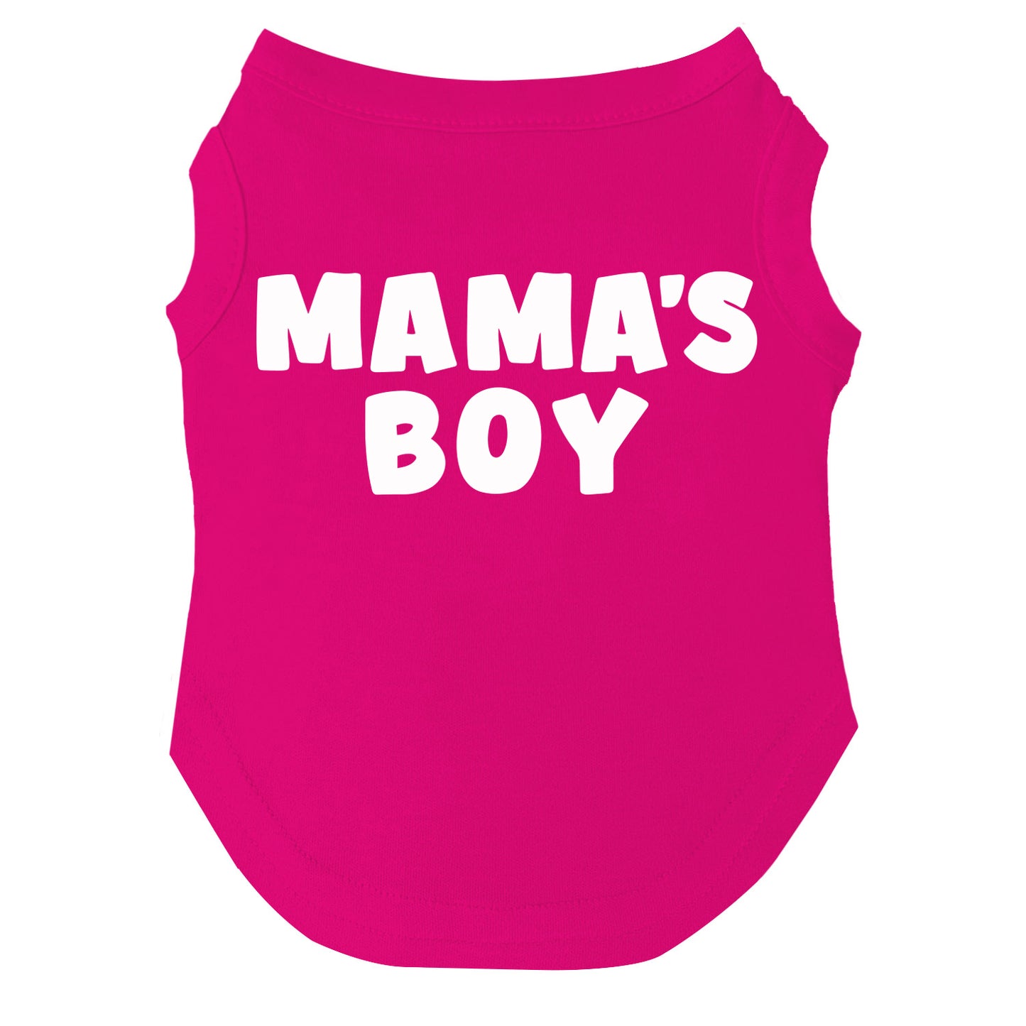 Mama’s Boy Dog Tee | Soft Cotton Blend | Made in USA | Cute & Funny Pet Outfit