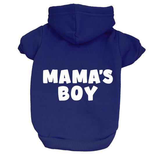 Mama's Boy Dog Hoodie