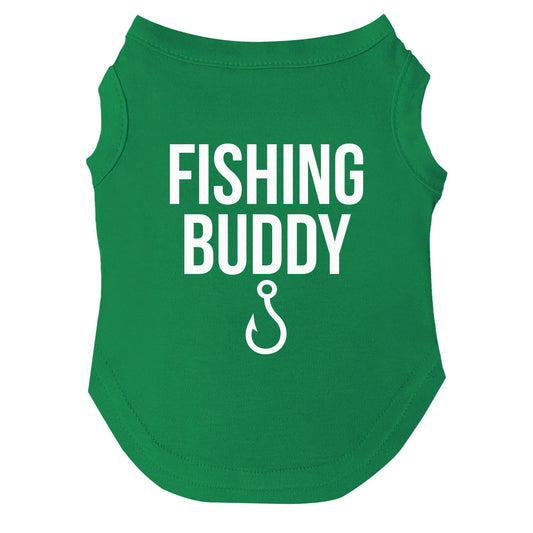 Fishing Buddy Dog Tee