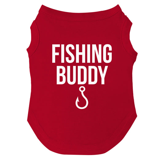 Fishing Buddy Dog Tee