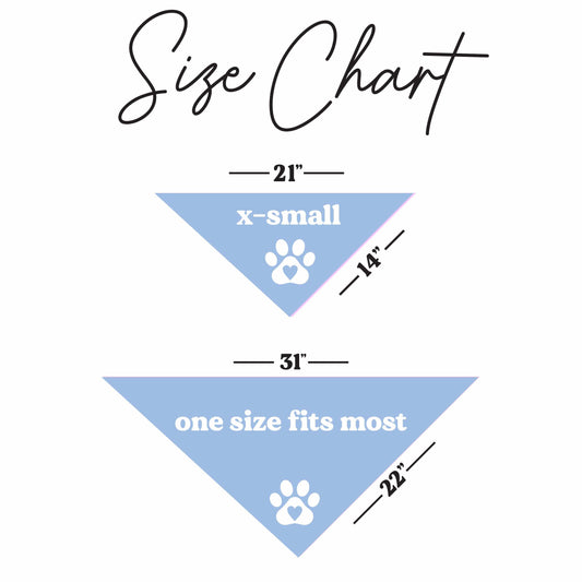 Shalom Triangle Dog Bandana
