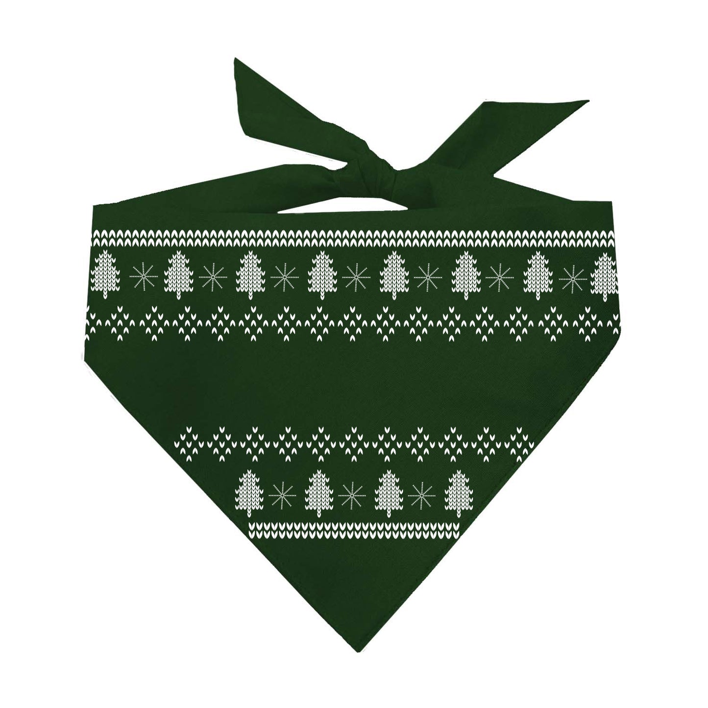 Custom Ugly Christmas Sweater Dog Bandana