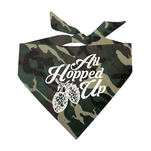 All Hooped Up Triangle Dog Bandana