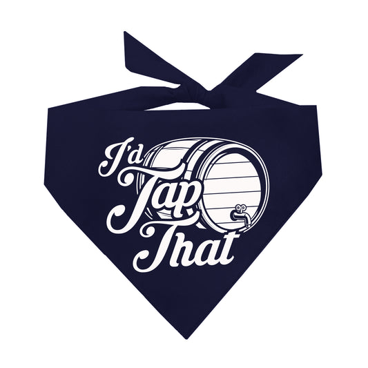 I'd Tap That Triangle Dog Bandana