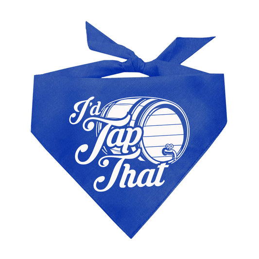 I'd Tap That Triangle Dog Bandana