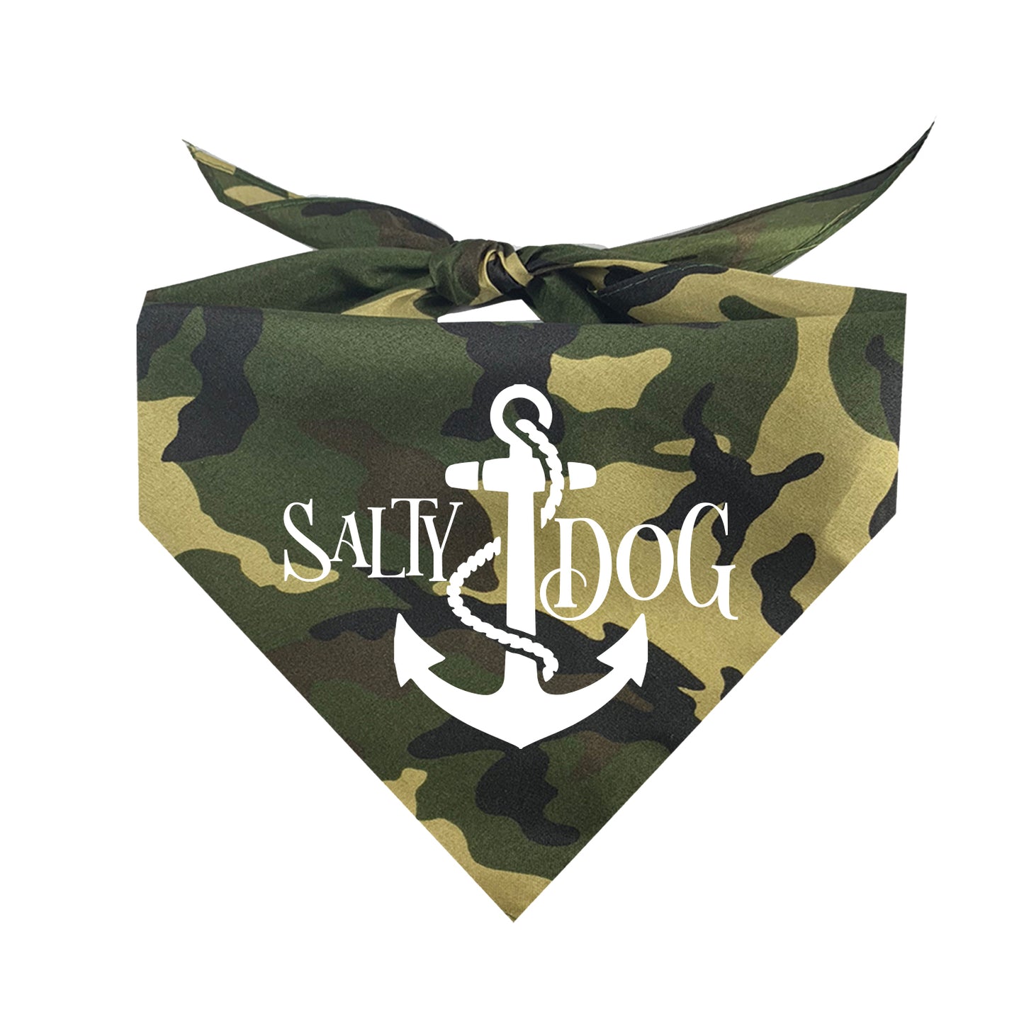 Salty Dog Triangle Dog Bandana