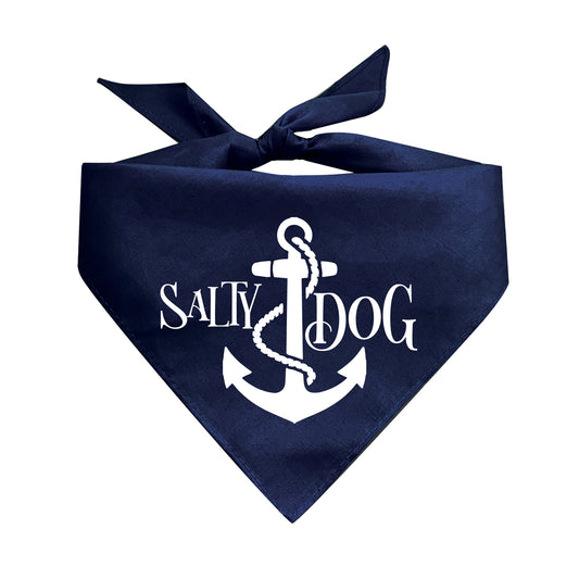 Salty Dog Triangle Dog Bandana