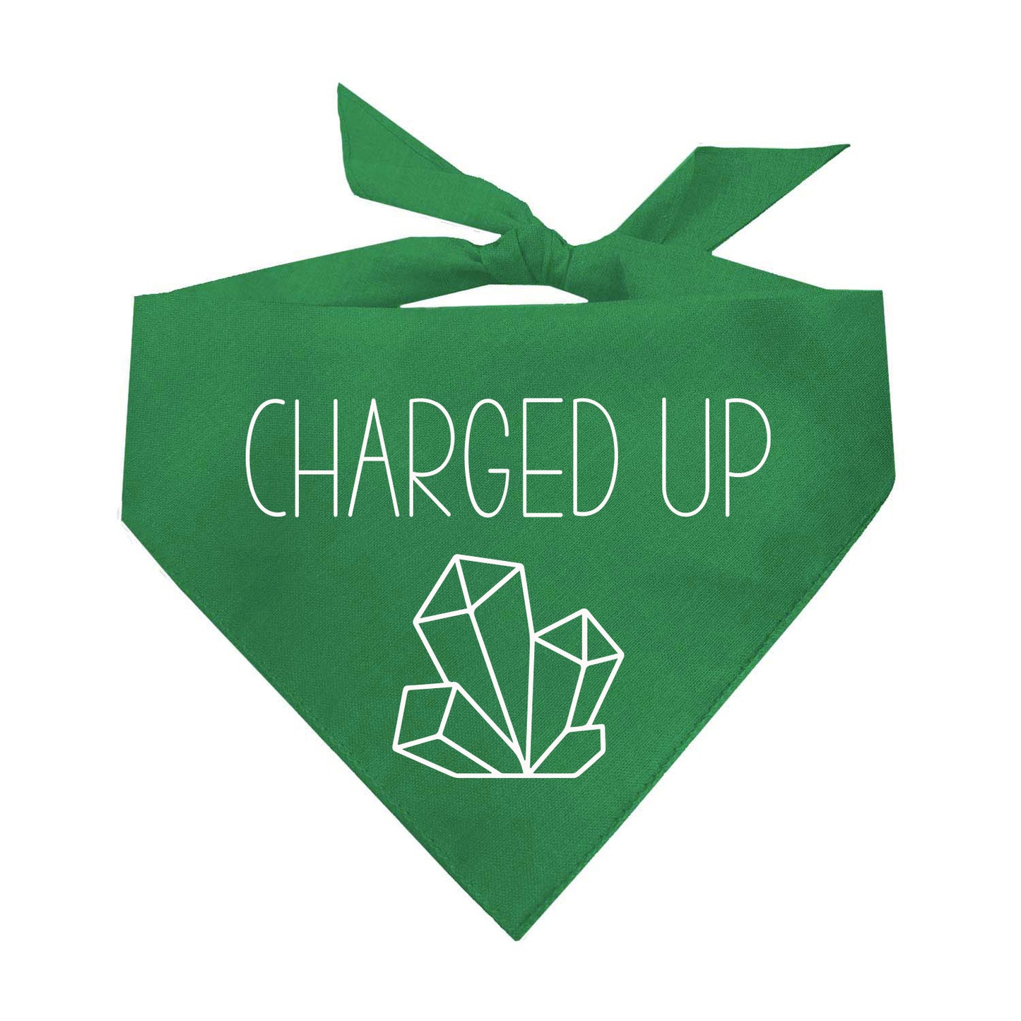 Charged Up Triangle Dog Bandana