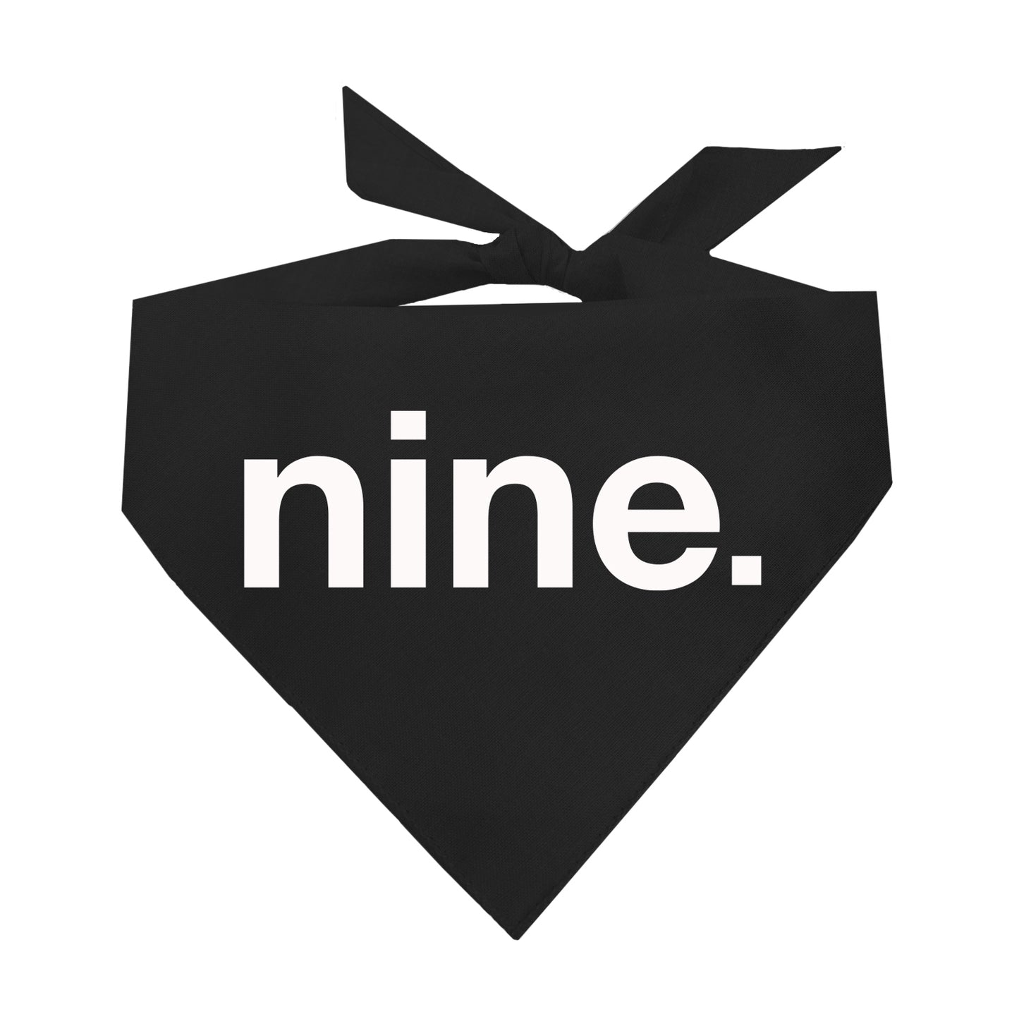 Nine Triangle Dog Bandana
