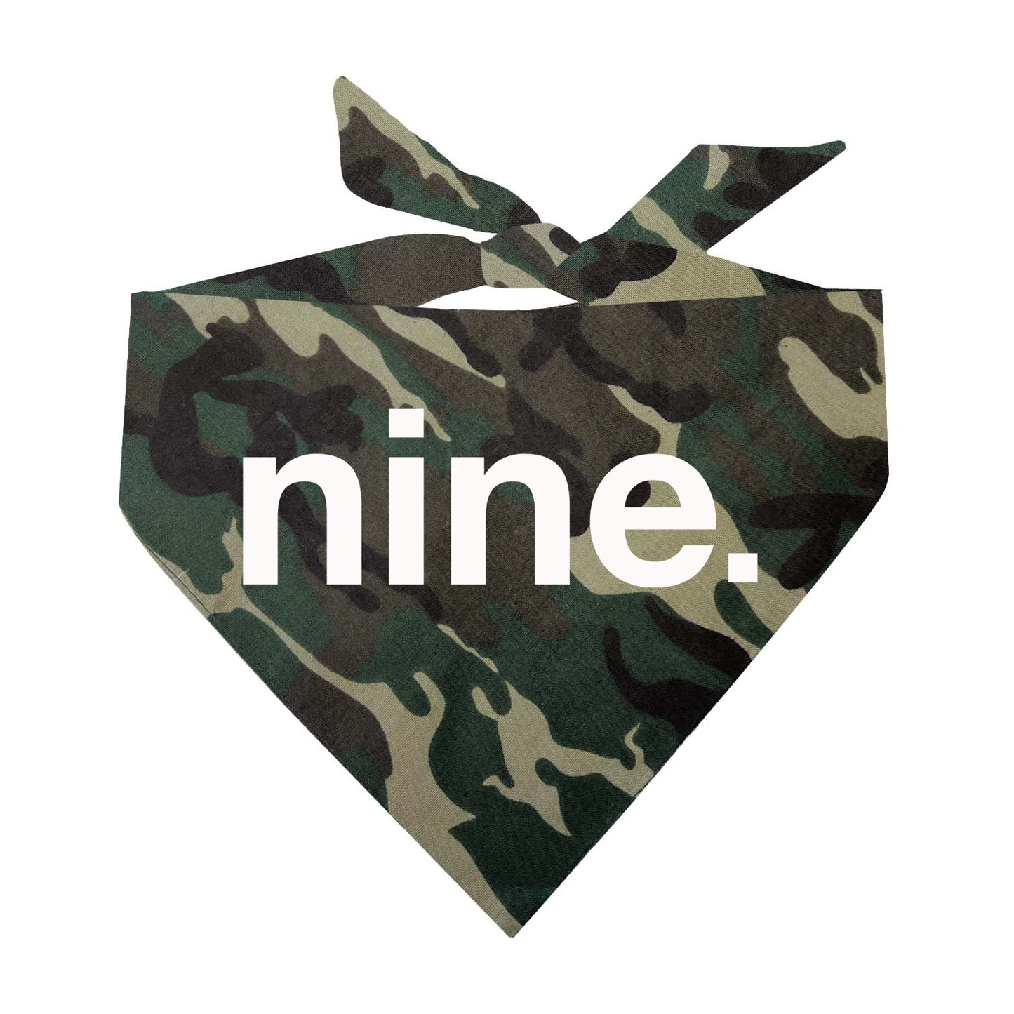 Nine Triangle Dog Bandana