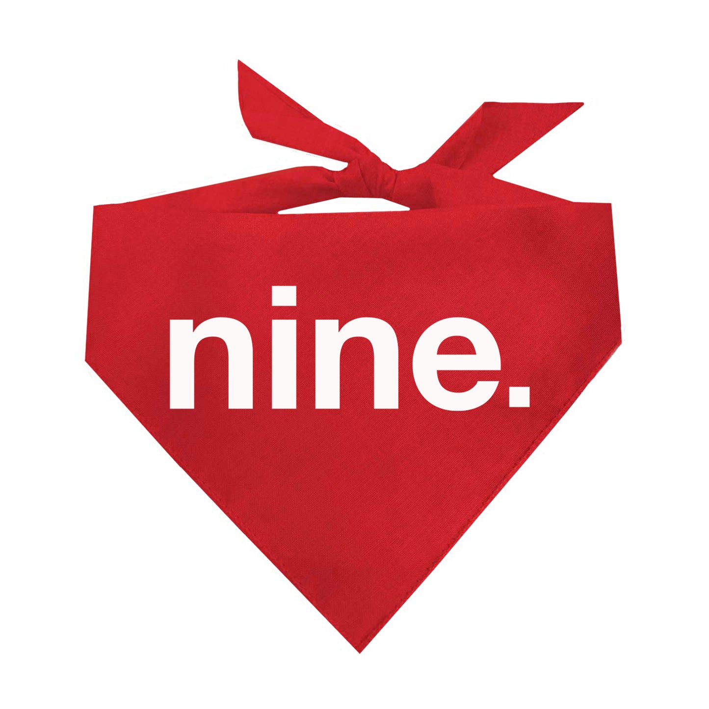 Nine Triangle Dog Bandana