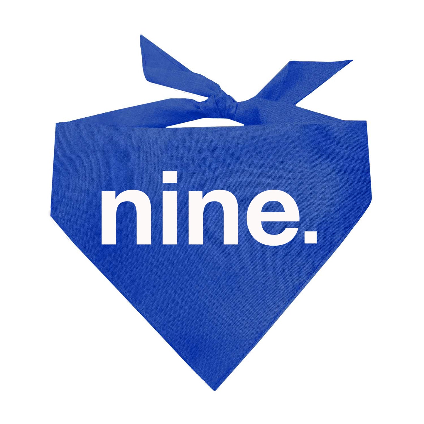 Nine Triangle Dog Bandana