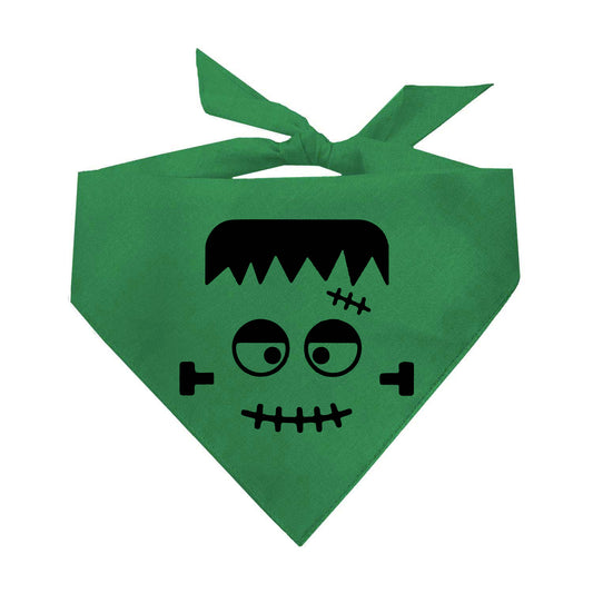 Monster Face Triangle Dog Bandana