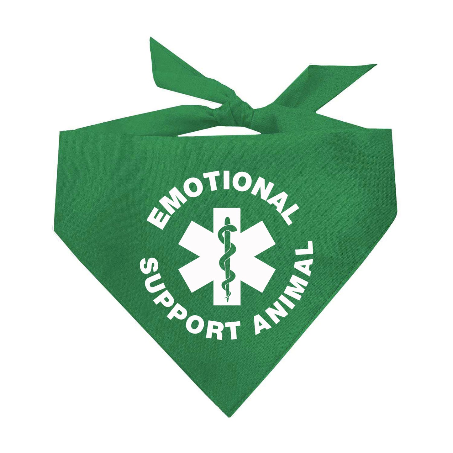 Emotional Support Animal Triangle Dog Bandana
