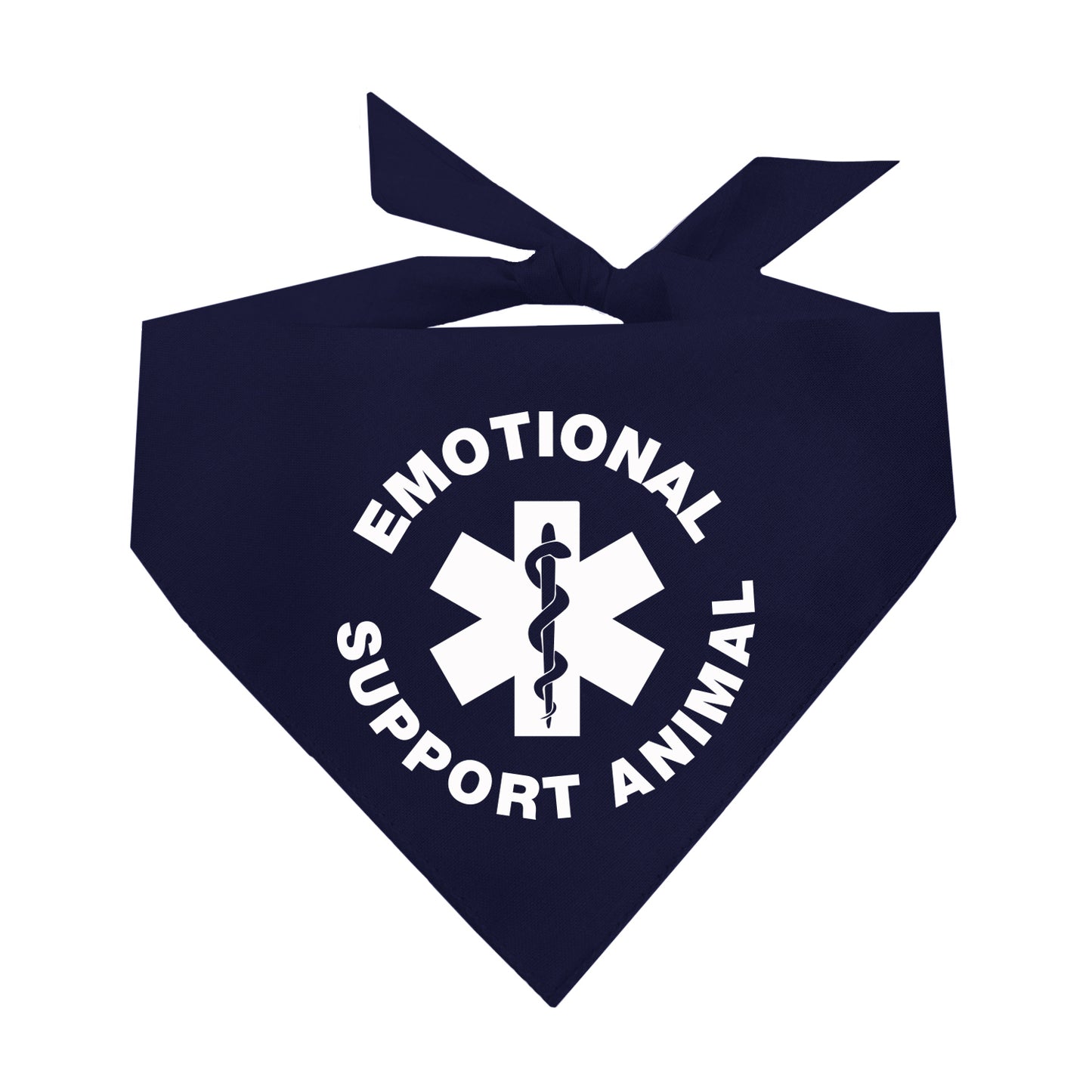 Emotional Support Animal Triangle Dog Bandana
