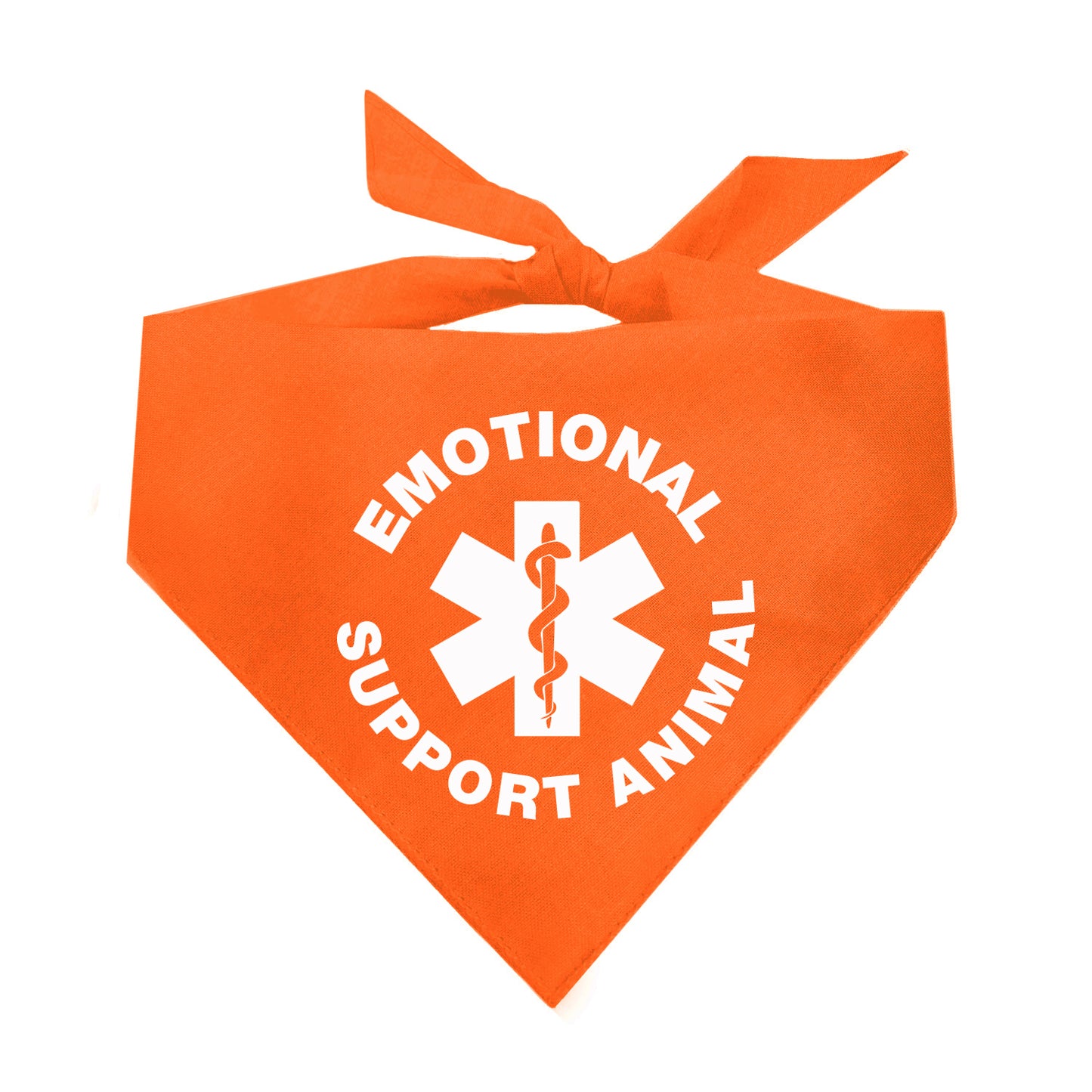 Emotional Support Animal Triangle Dog Bandana