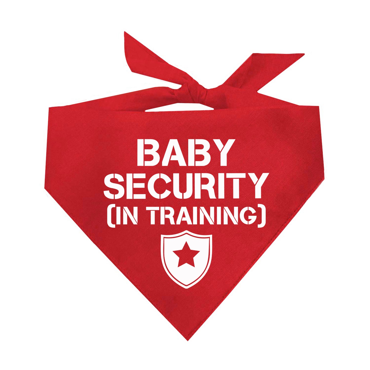 Baby Security In Training Triangle Dog Bandana