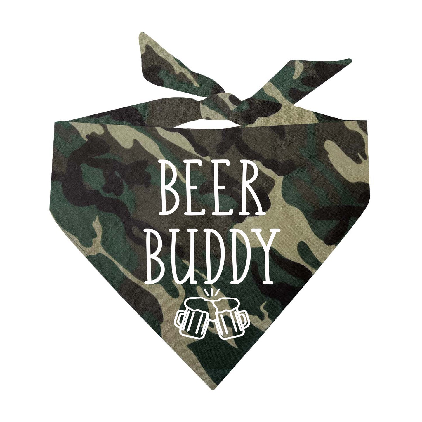 Beer Buddy Triangle Dog Bandana